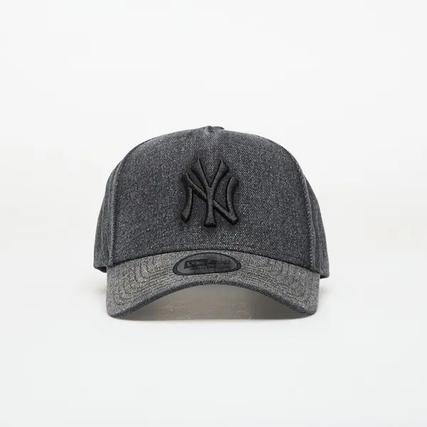 New Era Čepica New Era 9FORTY Aframe MLB Denim New York Yankees Black Universal