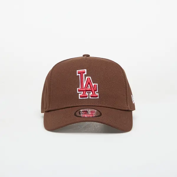 New Era Čepica New Era 9FORTY Aframe Mlb Outline Script Los Angeles Dodgers Brown Universal