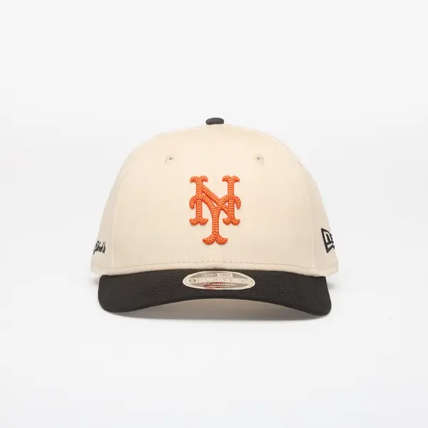 New Era Čepica New Era 9FORTY MC MLB Side Script New York Mets Light Cream/ Black Universal