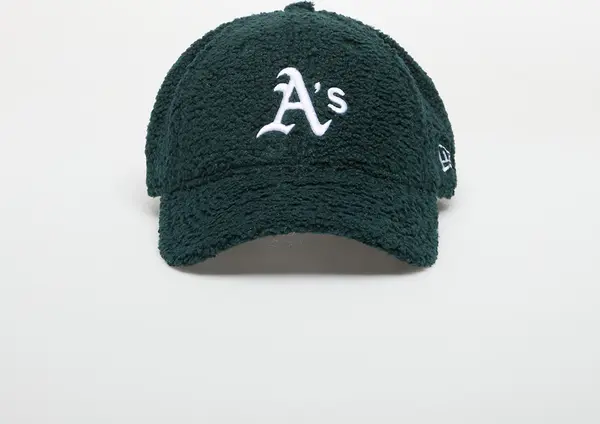 New Era Čepica New Era 9FORTY MLB Oakland Athletics Winter Borg Dark Green/ Optic White Universal