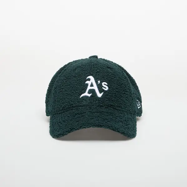 New Era Čepica New Era 9FORTY MLB Oakland Athletics Winter Borg Dark Green/ Optic White Universal