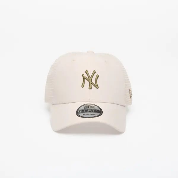 New Era Čepica New Era 9FORTY Trucker MLB Midi Homefield New York Yankees Stone/ New Olive Universal