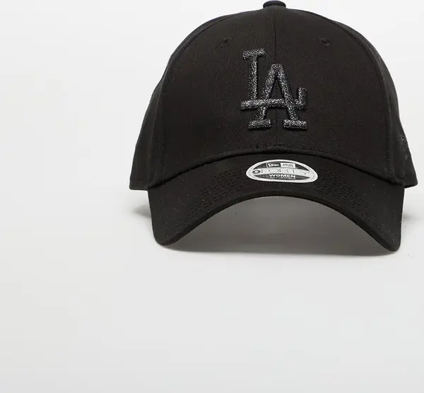 New Era Čepica New Era 9FORTY W MLB Metallic Logo Los Angeles Dodgers Black Universal