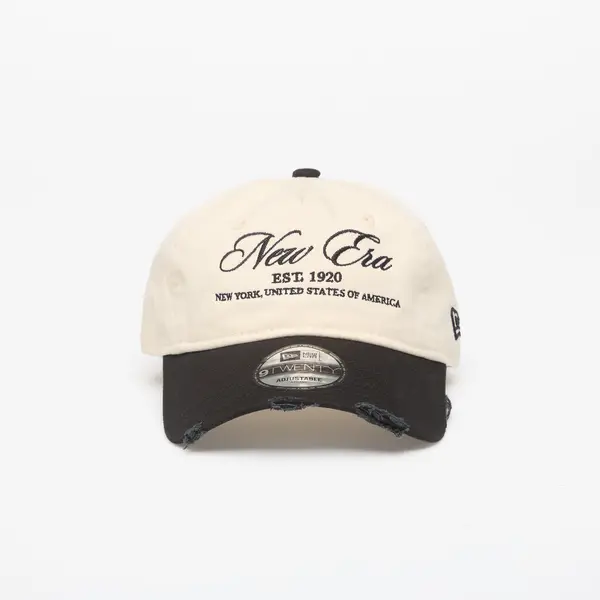 New Era Čepica New Era 9TWENTY Aframe Wash Distress Light Cream/ Black Universal