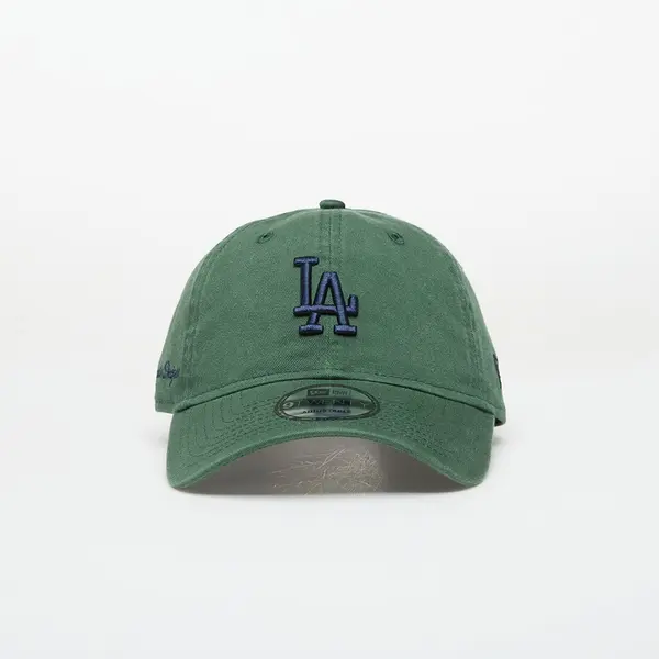 New Era Čepica New Era 9TWENTY Los Angeles Dodgers MLB Washed Script Cilantro Green/ Navy Universal