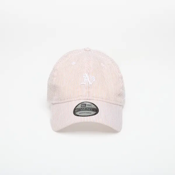 New Era Čepica New Era 9TWENTY MLB Seersucker Oakland Athletics Stone/ Optic White Universal