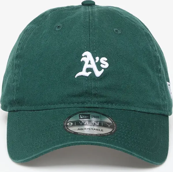 New Era Čepica New Era 9TWENTY MLB Washed Mini Logo Oakland Athletics Dark Green Universal