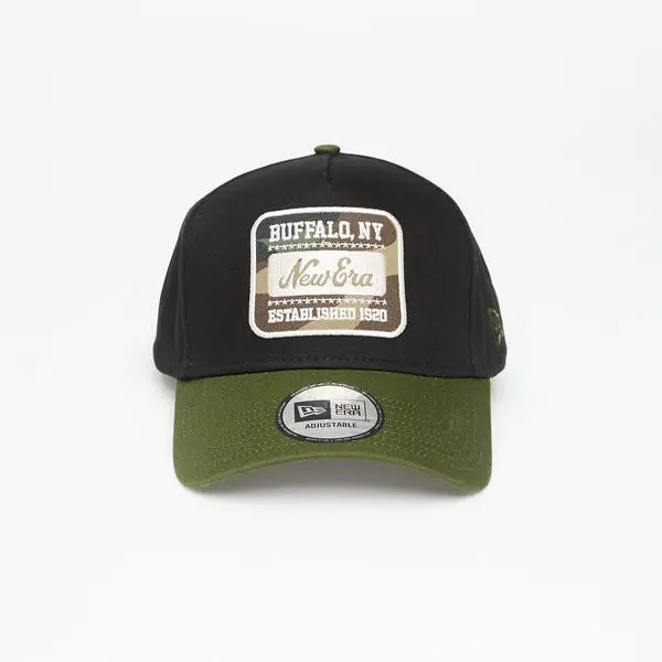 New Era Čepica New Era Camo Patch Black 9FORTY E-Frame Adjustable Cap Black/ Rifle Green Universal