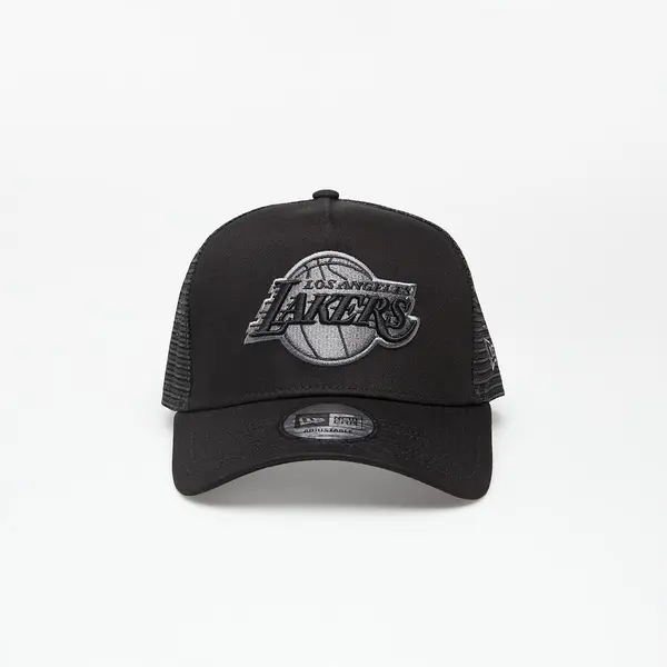 New Era Čepica New Era Cap 9Forty Af Trucker Nba Bob Team Logo Los Angeles Lakers Black/ Black Universal