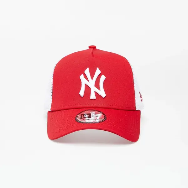 New Era Čepica New Era Cap Clean Trucker 2 New York Yankees Scarlet/ White Universal