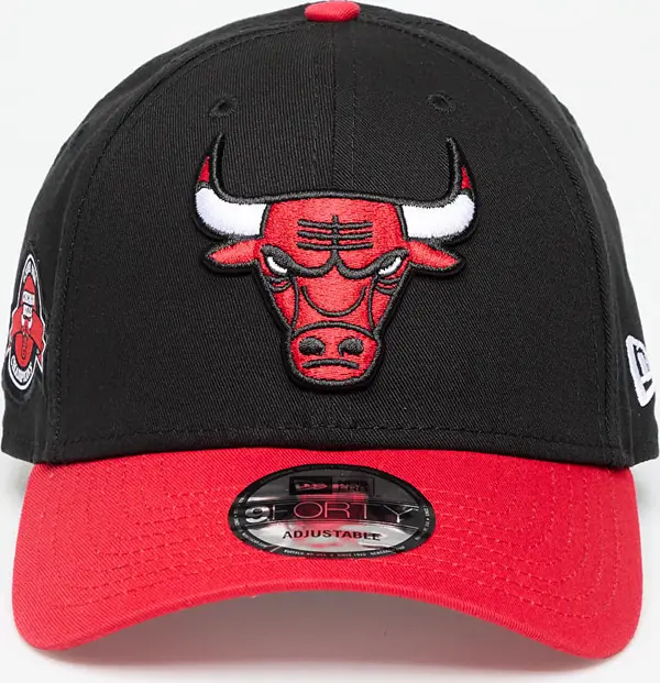 New Era Čepica New Era Chicago Bulls 9FORTY Side Patch Adjustable Cap Black/ Fdr Universal