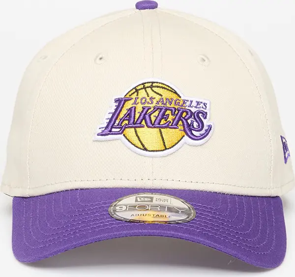 New Era Čepica New Era Los Angeles Lakers 9FORTY NBA Colour Block Stone/ Official Team Color Universal
