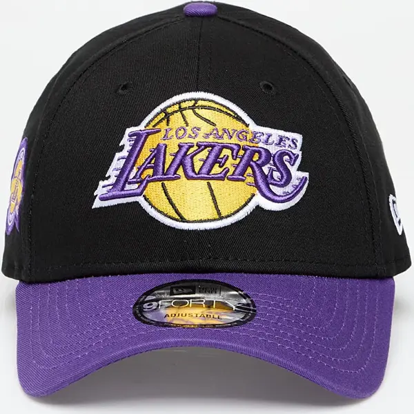New Era Čepica New Era Los Angeles Lakers 9FORTY NBA Side Patch Adjustable Cap Black/ Trp Universal