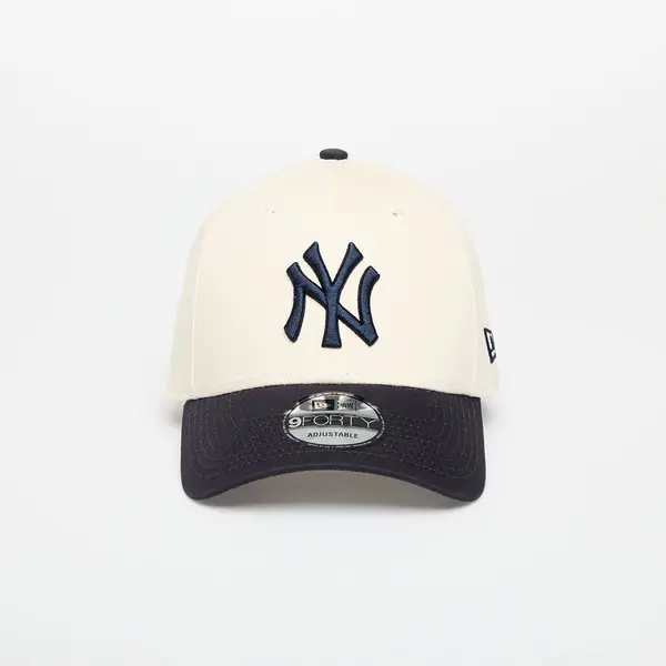 New Era Čepica New Era MLB Colour Block 9FORTY New York Yankees Light Cream/ Navy Universal