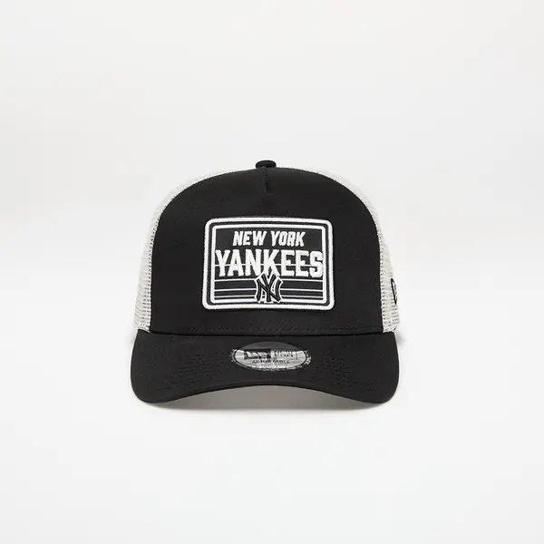 New Era Čepica New Era New York Yankees MLB Patch 9FORTY A-Frame Trucker Adjustable Cap Black Universal