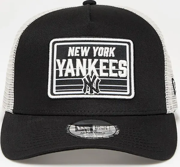 New Era Čepica New Era New York Yankees MLB Patch 9FORTY A-Frame Trucker Adjustable Cap Black Universal