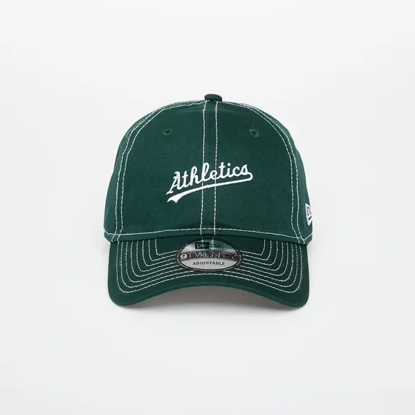 New Era Čepica New Era Oakland Athletics 9TWENTY Contrast Stitch Dark Green/ White Universal