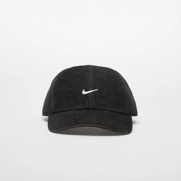 Nike Čepica Nike Club Unstructured Denim Cap Black/ White Universal