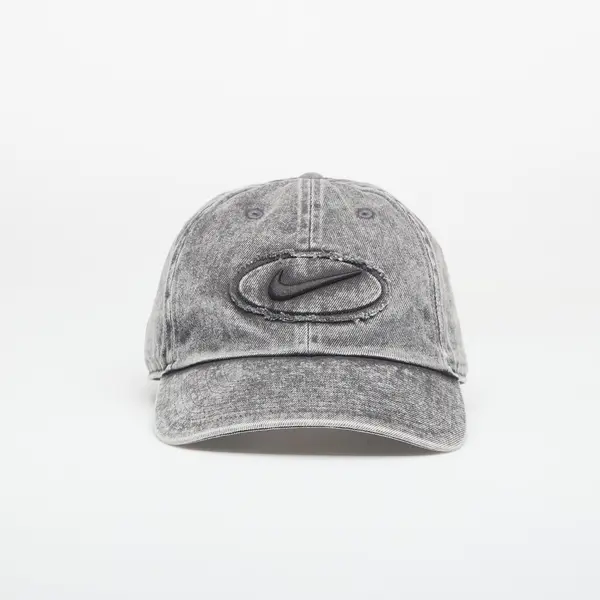 Nike Čepica Nike Club Unstructured Denim Patch Cap Anthracite/ Anthracite M/L