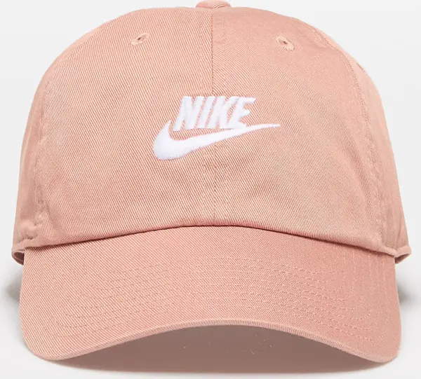 Nike Čepica Nike Club Unstructured Futura Wash Cap Rose Gold/ White L/XL