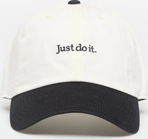 Nike Čepica Nike Club Unstructured JDI Cap Sail/ Black/ Black Universal