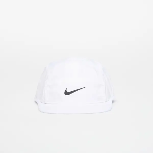 Nike Čepica Nike Dri-FIT Fly Unstructured Swoosh Cap White/ Anthracite/ Black M/L