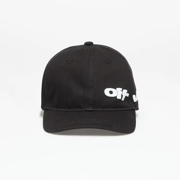 OFF-WHITE KIDS Čepica Off-White Kids Type Graphic Baseball Cap Black/ White II