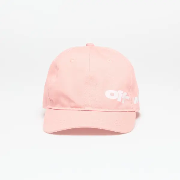 OFF-WHITE KIDS Čepica Off-White Kids Type Graphic Baseball Cap Pink/ White II