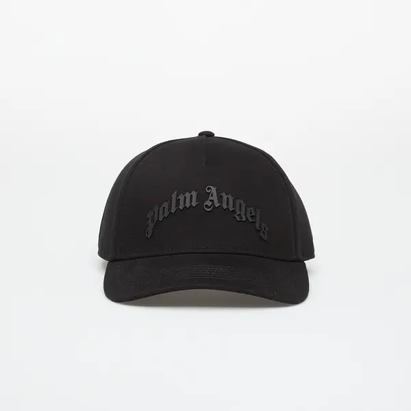 Palm Angels Čepica Palm Angels Curved Logo Tonal Cap Black/ Black Universal