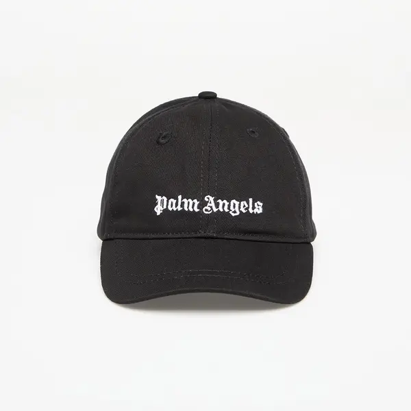 Palm Angels Kids Čepica Palm Angels Kids Logo Baseball Cap Black/ Off White II