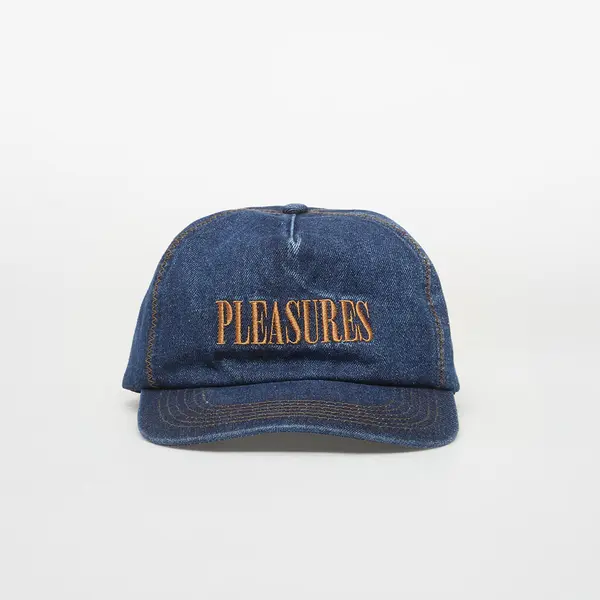 PLEASURES Čepica PLEASURES Zig Zag Denim Cap Indigo Universal