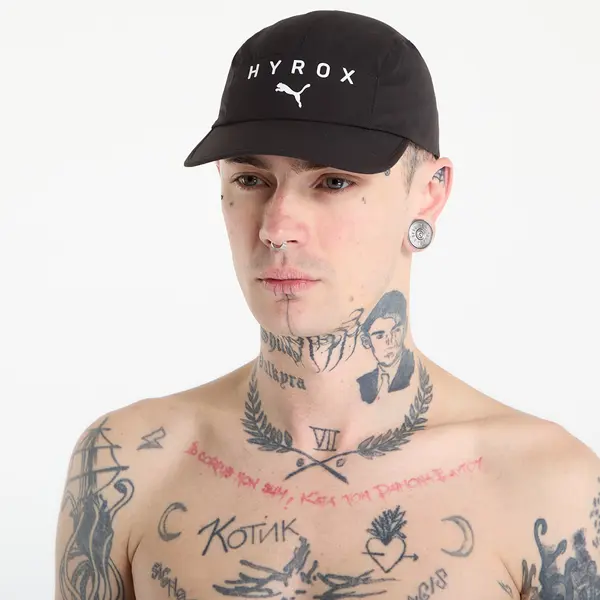Puma Čepica Puma x HYROX 5 Panel Cap Puma Black Universal