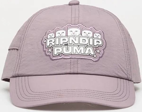 Puma Čepica Puma x RIPNDIP Dad Cap Plum Jam Universal