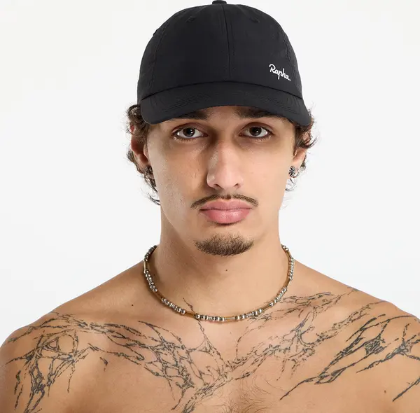 Rapha Čepica Rapha 6 Panel Cap Black/ Grey Universal