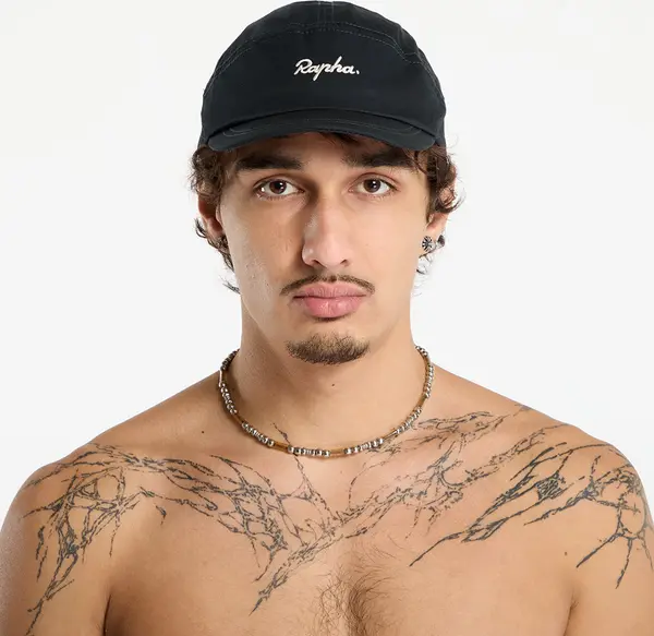 Rapha Čepica Rapha Logo Cap Black/ White Universal