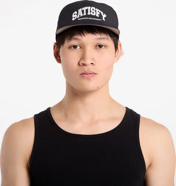 Satisfy Čepica Satisfy FliteSilk 5 Panel Pinch Cap Black Universal