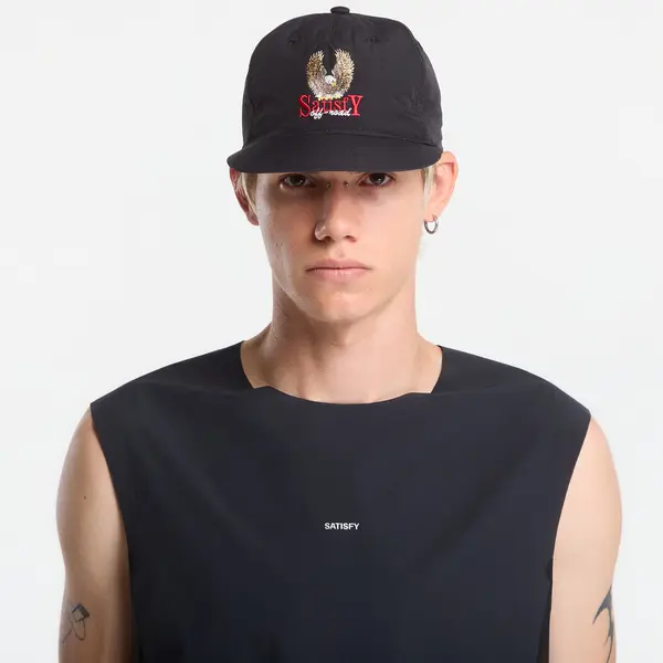Satisfy Čepica Satisfy FliteSilk 5 Panel Pinch Cap Matte Black/ Eagle Universal
