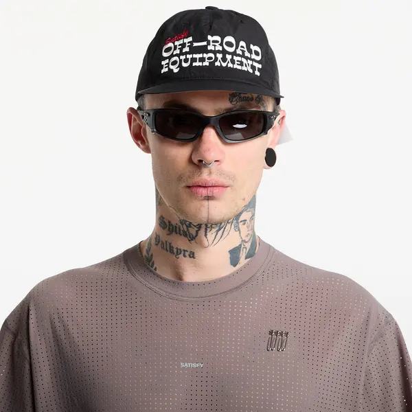 Satisfy Čepica Satisfy FliteSilk 5 Panel Pinch Cap Matte Black/ Off-Road Universal