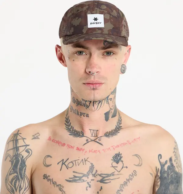 SAYSKY Čepica SAYSKY Combat Shield Cap Brown AOP Universal