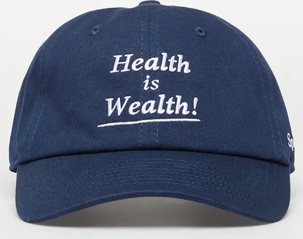 Sporty & Rich Čepica Sporty & Rich Health is Wealth Hat Light Navy Universal