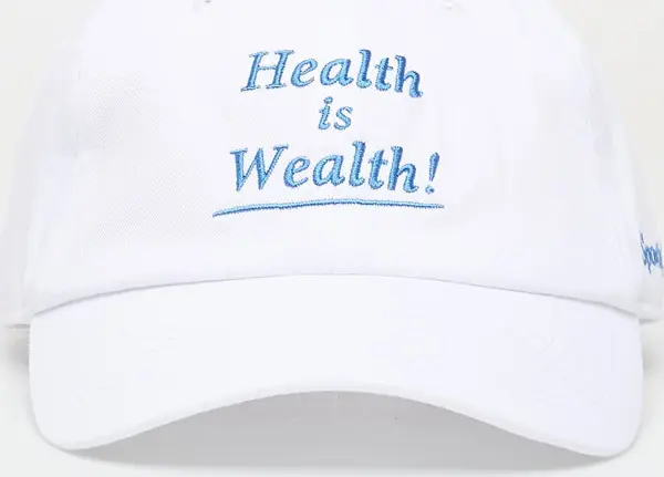 Sporty & Rich Čepica Sporty & Rich Health is Wealth Hat White Universal