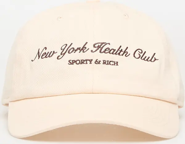 Sporty & Rich Čepica Sporty & Rich NY Health Club Hat Cream Universal