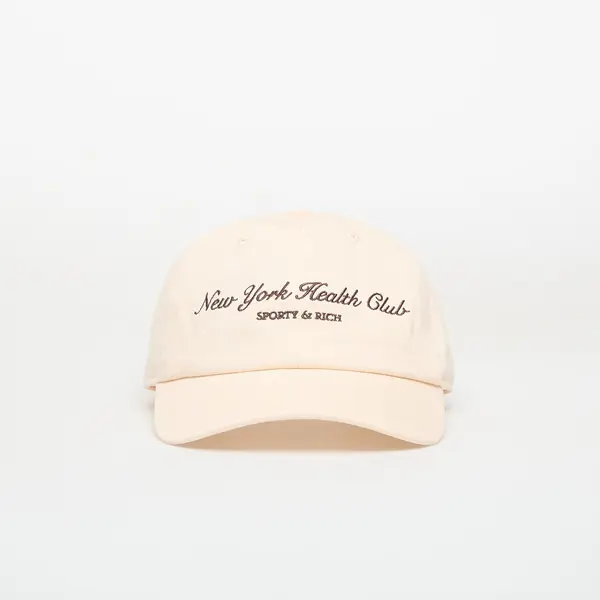 Sporty & Rich Čepica Sporty & Rich NY Health Club Hat Cream Universal
