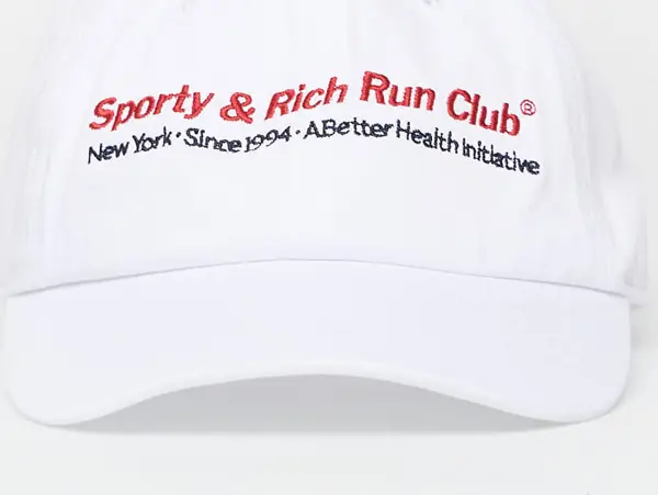 Sporty & Rich Čepica Sporty & Rich Run Club Hat White Universal