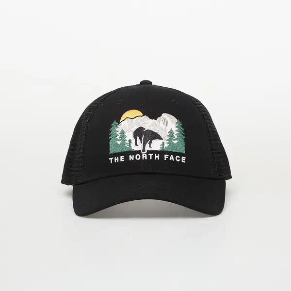 The North Face Čepica The North Face Embroidered Mudder Trucker Cap TNF Black/ TNF Black/ Bear Graphic Universal