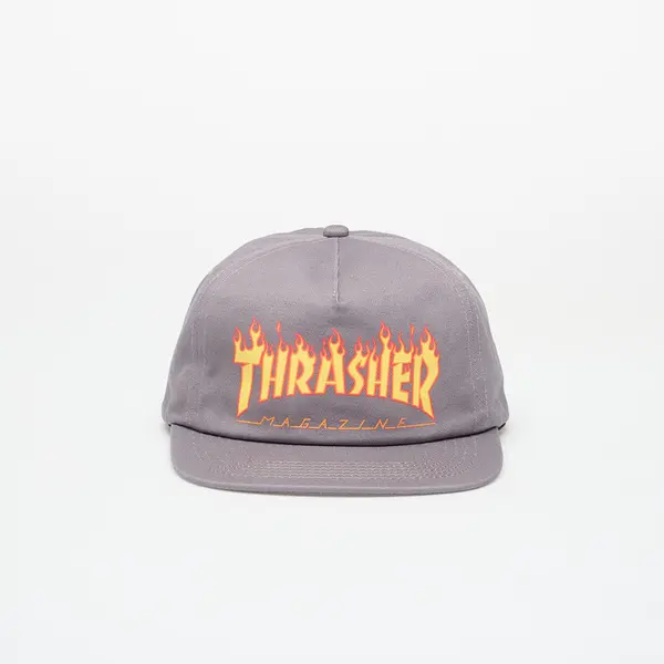 Thrasher Čepica Thrasher Printed Flame Snapback Grey Universal