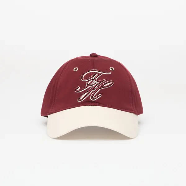 Tommy Hilfiger Čepica Tommy Hilfiger Script Colorblock Cap Velvet Maroon Universal