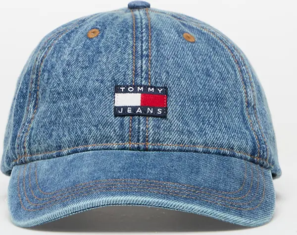 Tommy Hilfiger Čepica Tommy Jeans Heritage Mid Denim Cap Denim Universal