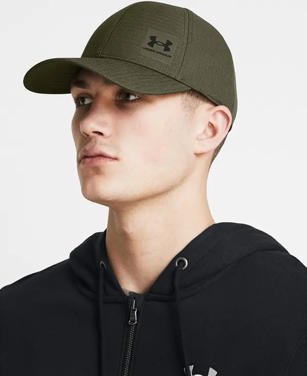 Under Armour Čepica Under Armour M Iso-chill Armourvent STR Marine OD Green/ Black L/XL