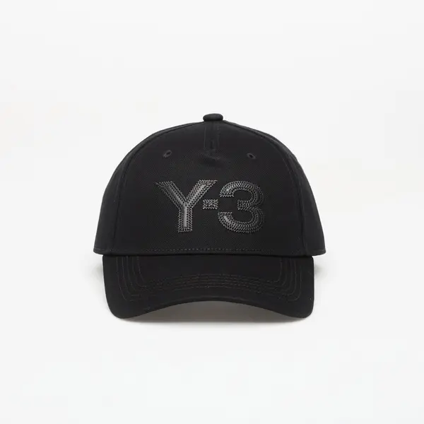 Y-3 Čepica Y-3 Logo Cap Black/ Black M